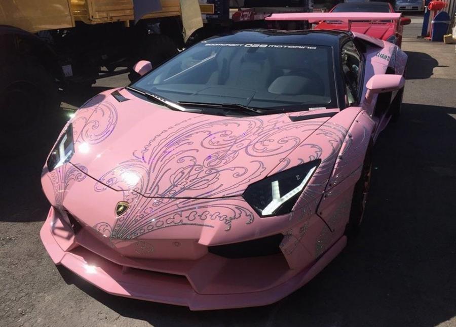 Lamborghini Aventador LP700-4 by Liberty Walk and God Hand '2016